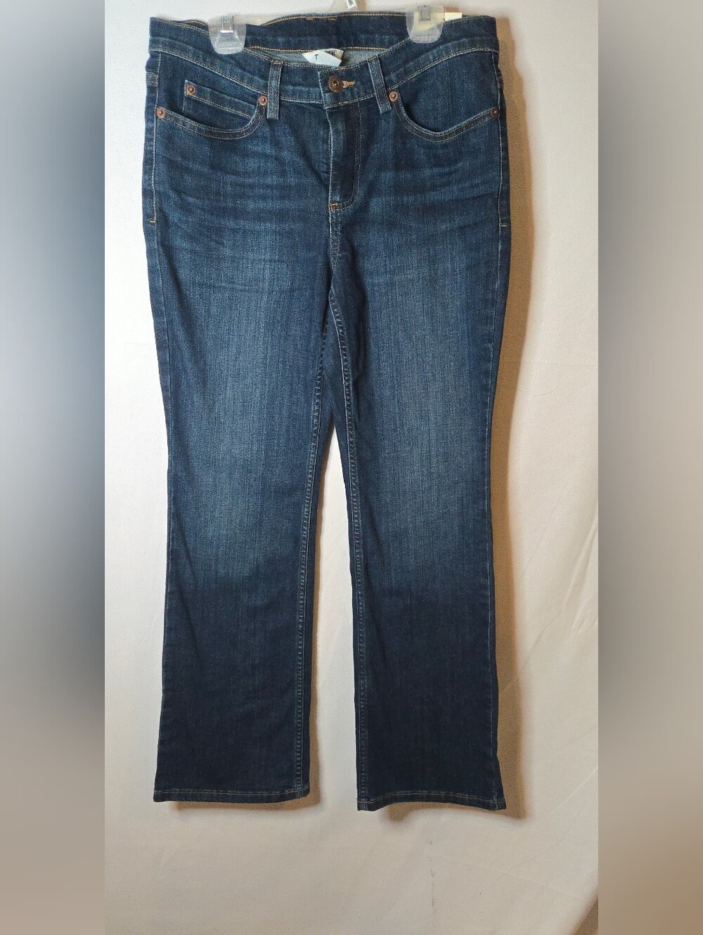 NWT Duluth Bootcut Midrise Duluthflex Classic Dark Wash Women's 6 Jeans